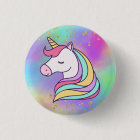 Colourful Gold Speckled Magical Unicorn