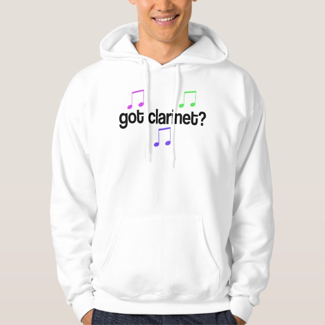 Colourful Got Clarinet Hoodie (Front)