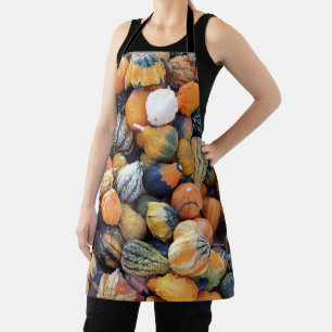 Colourful Gourds A  Apron