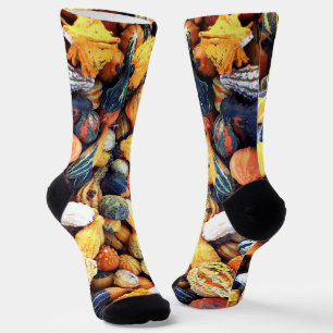 Colourful Gourds C Socks
