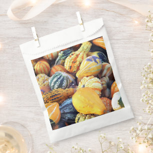 Colourful Gourds Close Up  Favour Bag