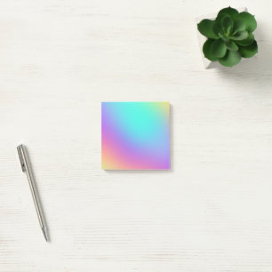 Colourful Gradient Post-It Notes