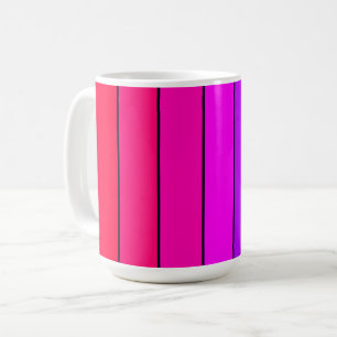 Colourful Gradient Stripes Coffee Mug