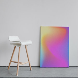 Colourful Gradient Vintage Colourful Gradient Post Poster