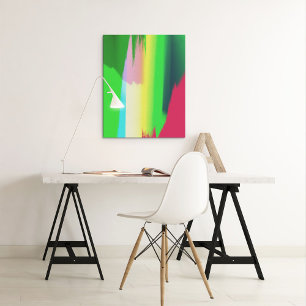 Colourful Gradient Vintage Colourful Gradient Post Poster