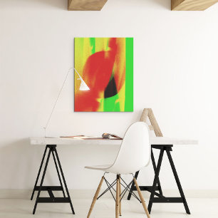 Colourful Gradient Vintage Colourful Gradient Post Poster