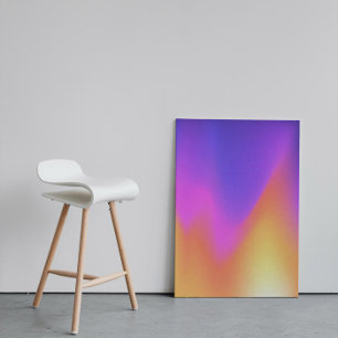 Colourful Gradient Vintage Colourful Gradient Post Poster