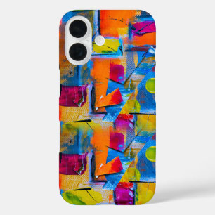 Colourful Graffiti Art, iPhone 16 Case