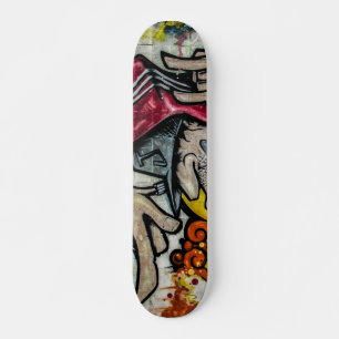 Colourful Graffiti Art Skateboard