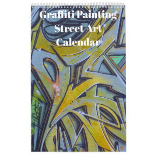 Colourful Graffiti Painting Street Art 2023 Calendar