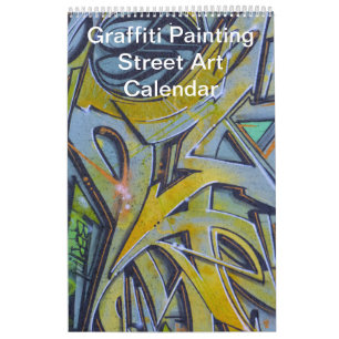 Colourful Graffiti Painting Street Art 2027 Calendar