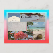 Colourful Grand Turk Photo Collage