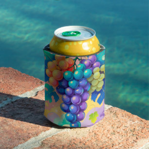 Colourful grapes for Summer Can Cooler