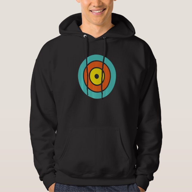 Colourful Graphic Circle Hoodie (Front)