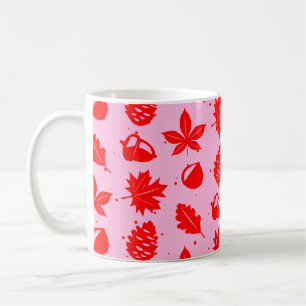 Colourful Graphic Nature Pattern Coffee Mug