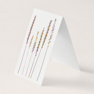 Colourful Grasses Card