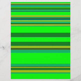 Colourful Green Stripe Customised Designer Pattern