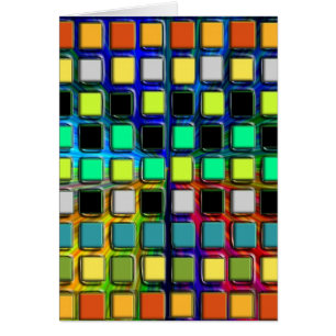 Colourful Grid-Tiled by Shirley Taylor