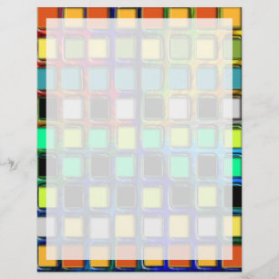 Colourful Grid-Tiled by Shirley Taylor
