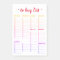 Colourful Grocery to buy list Post-it® Notes