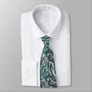 Colourful Groomsman Gift Tiger Tie