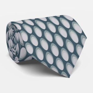Colourful Groovy Retro 70s Pattern Neck Tie