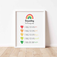 Colourful Grounding technique poster