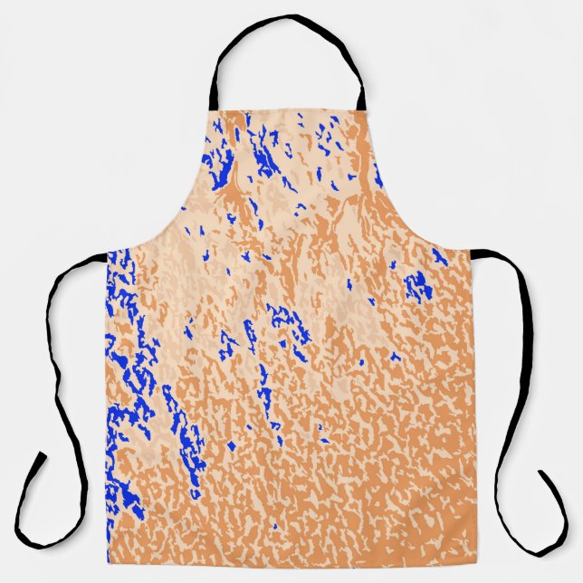 Colourful Grunge Background. Abstract Multicolor v Apron (Front)