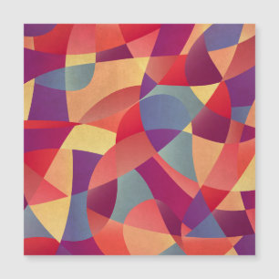 Colourful Grunge: Geometric Triangles Background