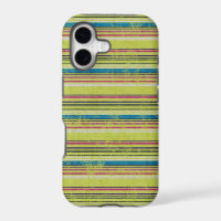 Colourful Grunge Stripes iPhone 5 Case