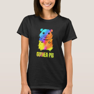 Colourful Guinea Pig Artwork Guinea Pig T-Shirt