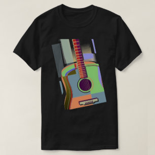 Colourful Guitar T-Shirt