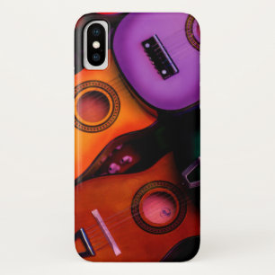 Colourful Guitars iPhone X Case