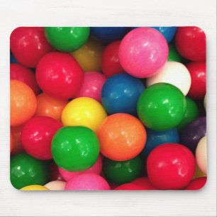 Colourful Gum Ball Candy Mouse Pad