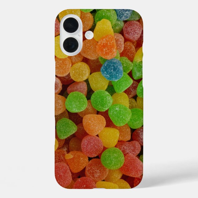 Colourful Gumdrops Candy Case-Mate iPhone Case (Back)