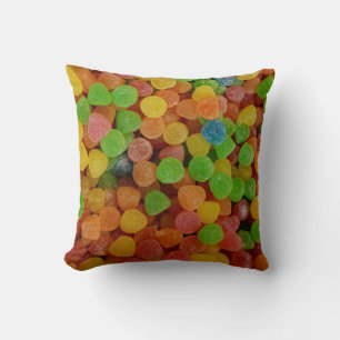 Colourful Gumdrops Candy Cushion