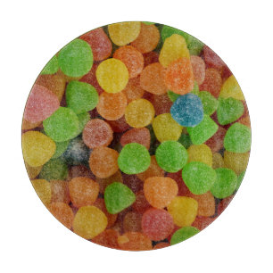 Colourful Gumdrops Candy Cutting Board