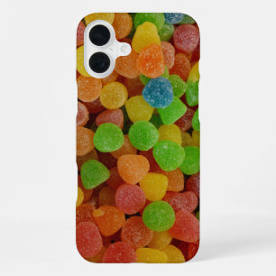 Colourful Gumdrops Candy iPhone 16 Plus Case