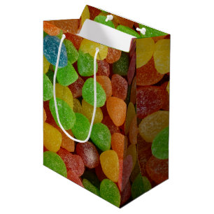 Colourful Gumdrops Candy Medium Gift Bag