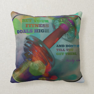 Colourful Gym Pillow with Weights 001