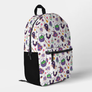 Colourful Halloween Pattern Printed Backpack