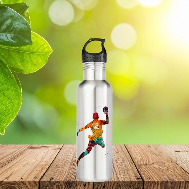 Colourful Handball Player 710 Ml Water Bottle (Creator Uploaded)