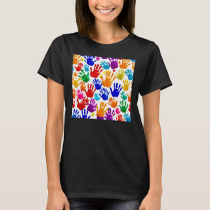 Colourful HandPrint T-Shirt