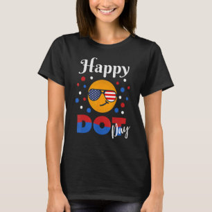 Colourful Happy Dot Day, Polka Dot Youth Gifts T-Shirt