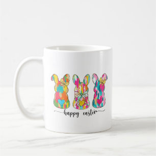 Colourful Happy Easter Bunny  Coffee Mug