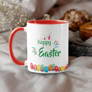 Colourful Happy Easter Coffee Mug