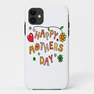 Colourful Happy Mothers Day iPhone 11 Case