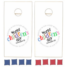 Colourful Happy World Children's Day