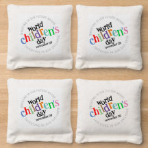 Colourful Happy World Children's Day