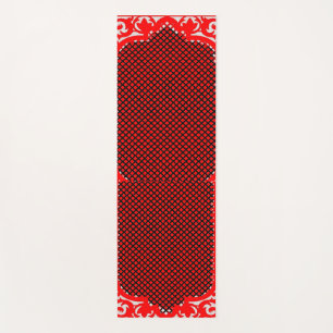 Colourful Harmony: Yoga Mat Art Design"